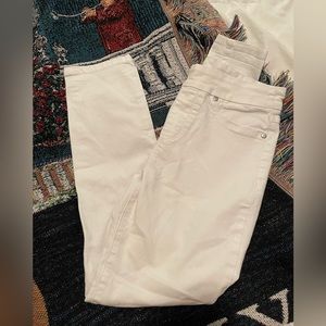 Tribal Women's White Ankle & Cropped Jeans